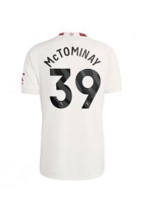 Manchester United Scott McTominay #39 Jalkapallovaatteet Kolmaspaita 2023-24 Lyhythihainen